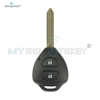 Remtekey zdalny klucz do Toyota Auris Corolla Verso Yaris 2 przycisk 434 Mhz Toy47 z chipem 4D70 2009 2010 2011 2012 2013 klucz samochodowy