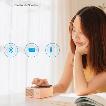 Retro Odtwarzacz Nagrań Bezprzewodowy Bluetooth Mini Głośnik Mini Domowy Głośny Głośny, Klasyczny Telefon Komórkowy Z Subwooferem