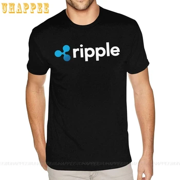 Ripple Cryptocurrency Tees Teenagers 2020 Modne Koszule Mężczyźni Z Krótkim Rękawem, Niska Cena Markowa Odzież Wierzchnia