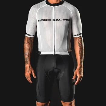 Rock Racing 2020 rowerzysta szorty męskie letnia odzież rowerowa camisa ciclismo masculina jazda na Rowerze Jersey zestaw Mtb