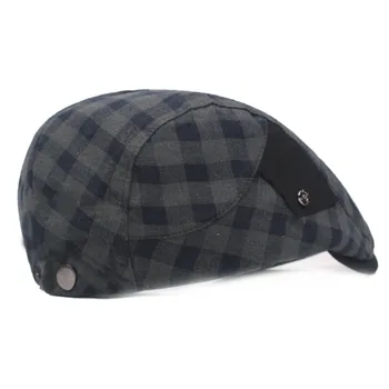 RoxCober Grid berets caps outdoor flat cap gatsby caps boina masculina peaky niewidomy beret homme for men women newsboy cap