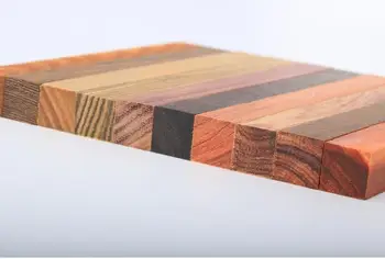 Ręcznie wykonane drewniany materiał Nepal czerwone drzewo sandałowe materiał rękojeści noża, płyta drzewo -1 sztuka