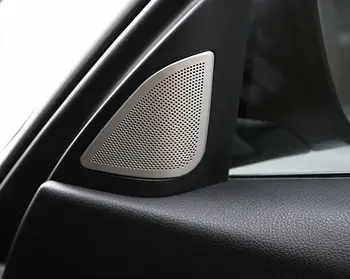 S/stalowa drzwi przednie głośnik stereo chromowane wykończenie pokrywy do BMW serii 3 F30 2013-UP