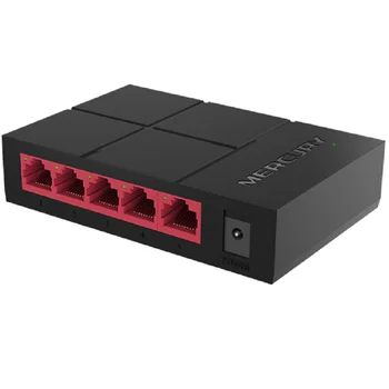 SG105M zastąpi Tenda SG105 Mini 5-portowy biurkowy przełącznik gigabit Ethernet Network Switch LAN Hub Full lub Half duplex Exchange Prom-