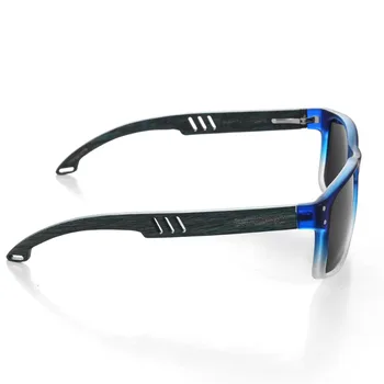 SKADINO Buk drewniane okulary przeciwsłoneczne UV400 okulary polaryzacyjne drewniane okulary dla kobiet niebieskie soczewki ręcznie mody marki Cool