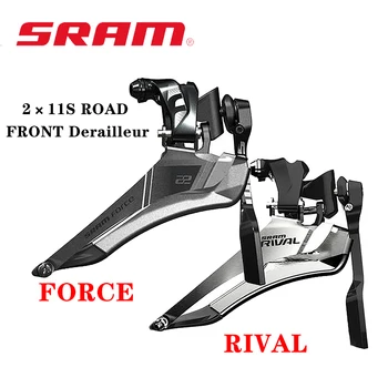SRAM Force, RIVAL 22S Front Derailleur 2x11 Speed Road Bike Braze On Front Derailleur Bottom Pull akcesoria do rowerów