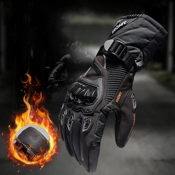SUOMY motocyklowe rękawice męskie Wodoodporne, wiatroszczelne zimowe Moto rękawice ekran dotykowy Gant Moto Guantes motocyklowe rękawiczki do jazdy konnej