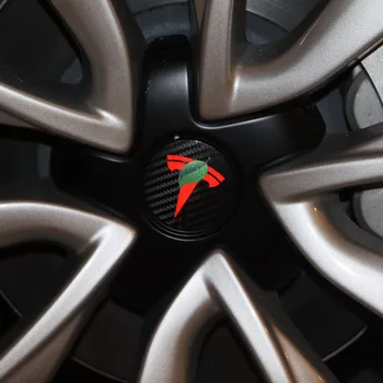 Samochodowa folia odblaskowa naklejka dla Tesla Model 3 samochodowy logo klamka pokrywa piasta koła Środkowa pokrywa naklejka akcesoria do stylizacji samochodów