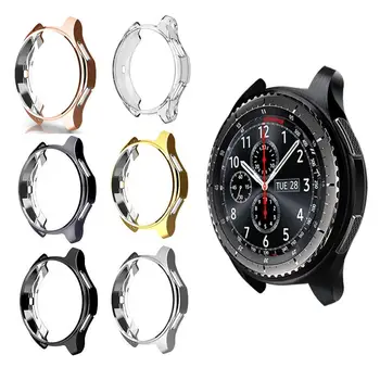 Samsung Samsung Galaxy Watch 46 mm/42 mm/aktywny 40 mm Miękki silikonowy pokrowiec TPU etui dla Samsung Gear S3 Coque Fundas Capa