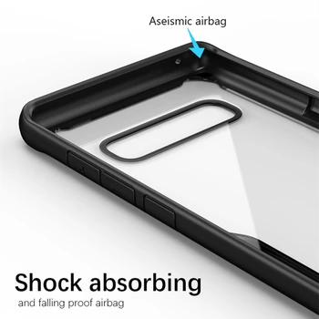 Samsung Samsung S10 Plus case iPaky S10e Case Silikon akrylowy hybrydowy odporna na wstrząsy przezroczyste etui do Samsung Galaxy S10 Case