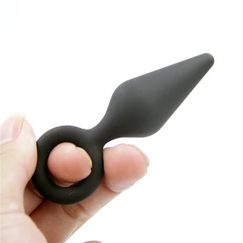 Silikonowy wibrator analny wibrator męski masażer prostaty kulki analne wtyczkę G Spot korek analny dorosła masturbacja anal sex zabawki dla kobiet