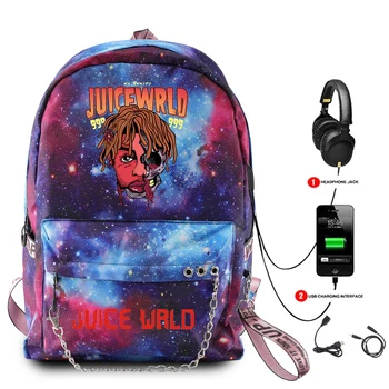 Sok Wrld plecak USB ładowanie Wielofunkcyjny plecak mężczyźni kobiety moda hip-hop plecak wodoodporny Oxford student torby szkolne
