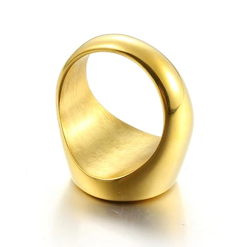 Spersonalizuj Indywidualne Okrągły Pierścień Dla Mężczyzn I Kobiet Błyszczący Pierścień Ze Stali Nierdzewnej Na Zamówienie Serce Wygrawerować Zdjęcie Tekst Pierścienie Punk Biżuteria