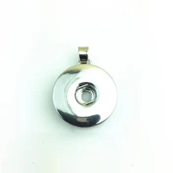Sprzedaż 12 mm/18 mm Snap Button zawieszenia Snap Fit Button biżuteria naszyjnik wisiorek 20 szt./lot