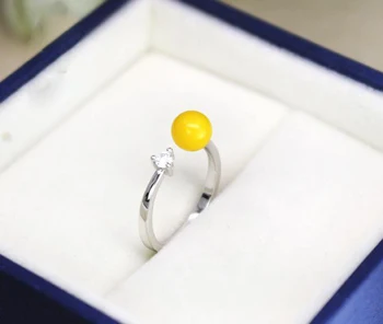 Sprzedaż hurtowa 925 srebro regulowany Cyrkon pierścień podstawowa instalacja z 4-6mm okrągły kaboszon pierścień podstawowe wzorce instalacja DIY biżuteria