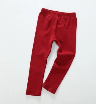 Sprzedaż hurtowa dziewczyny spodnie legginsy candy kolory jesień bawełny na drutach dla dzieci dzieci dziecięce dziecięce spodnie legginsy spodnie 4006