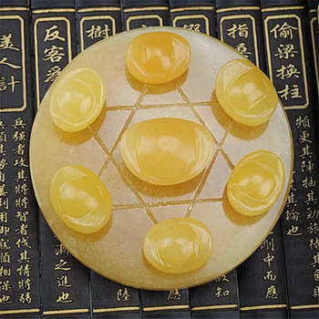 Sprzedaż hurtowa ryżu topaz siedem gwiazd tablica meble strona główna Fortune twórczy feng shui, biżuteria rękodzieło