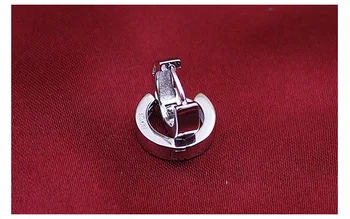 Srebro próby 925 moda ultra-małe kości ucha Łuk w kształcie litery powoduje pierścień mini koło ucha klamra prosty dziki trend kobiety mężczyźni ucho Jewe