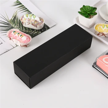 StoBag 10pcs Drawer Type 4 Pack Macarons Pastry Box Cage Baking Cookies Cookie Pastry Box Handmade Biscuit Part Gaft