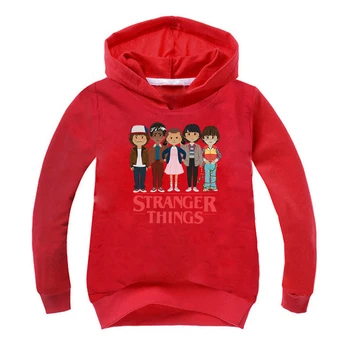 Stranger Things eleven Hoodies Boys Girls Hoody Toddle Baby Sweatshirts odzież Dziecięca dziecięca zimowa slim casual odzież sportowa płaszcz