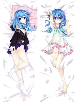 Stycznia 2016 aktualizacja hot anime Date A Live Characters sexy girl izayoi miku & yoshino hugging body Pillowcase