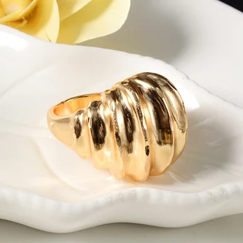 Sunny Jewelry Big Ring 2020 Nowy Design Wysokiej Jakości Miedziany Pierścień Biżuteria Dla Kobiet Koktajl Pierścień Na Imprezę Casual Prosty