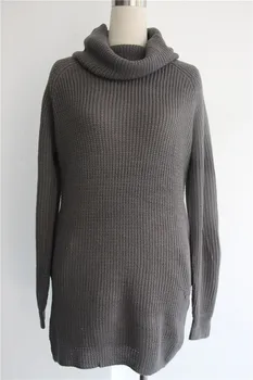 Swetry Damskie 2018 jesień zima sweter damski sweter z dzianiny golf długi sweter Mujer z pełnymi rękawem, swetry dla kobiet