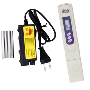 TDS Water Electrolyzer test + Miernik Tester Filter water quality testing pen,Digital TDS Temp PPM Tester Stick Water Purity 17%