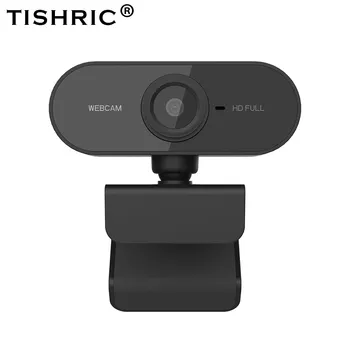 TISHRIC HD 1080p Webcam Auto Focus Usb Camera Web Camera With Microphone Camara Web For Pc Live Broadcast Video Call