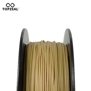 TOPZEAL Wood 3D Printer Filament 1.75 mm Dimensional Accuracy +/- 0.02 mm Filament 3D Printing Materials Supplies