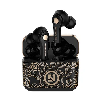 TS100 bezprzewodowy zestaw słuchawkowy Bluetooth In-ear Headset Touch 6D HiFi stereo surround stereo bass słuchawki do smartfona