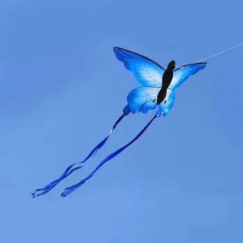 Tak pięknie niebieski motyl Kite odkryty zabawy latawca z 30 m linii zabawki dla dzieci, sporty Letnie