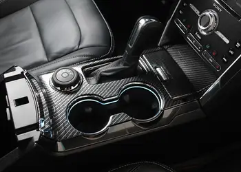 Tarcze wewnętrzne etui panel zmiany biegów koło kierownicy podłokietnik skrzynia do przechowywania klimatyzacja ac dla Ford Explorer 2013-2018