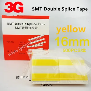 Taśma połączenia sobowtóra SMT 16mm żółta 500pcs/box