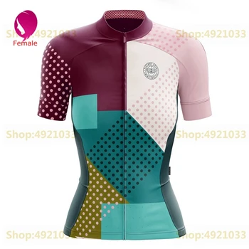 Team Victory Chim 2021 cycling jersey women Summer short sleeve Art style bicycle riding clothing personalizacja odzieży sportowej
