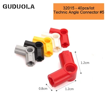 Technic Parts 3Technic Angle Connector # 5 Building Block MOC Part Connector Accessories Assembly Educational Toy 40 szt./lot