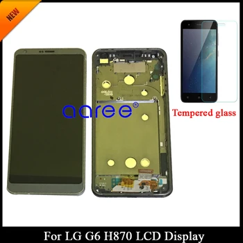 Test klasy AAA wyświetlacz LCD do LG G6 H870 wyświetlacz LCD do LG G6 H870 LCD-ekran dotykowy digitizer w komplecie