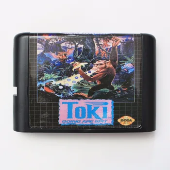 Toki Region Free 16 bit MD Game Card dla Sega Mega Drive For Genesis