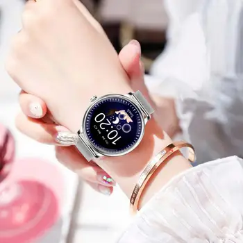 Torntisc 2020 nowe damskie zegarek damski bransoletka monitor rytmu serca IP67 wodoodporny zegarek dla kobiet dla ios Android