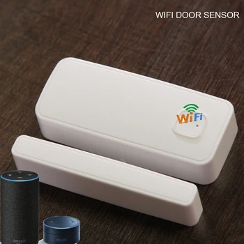 Tuya Smart Door Window Sensor Zigbee/wifi komunikacja bezprzewodowa Smart Mini Door Window Sensor korzysta z koncentratora bramy anty-demontaż