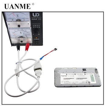 UANME Phone Current Test Cable DC Power Supply Wire For Huawei P6 P7 P8/Honor 4X 5X/Mate7 8/ Nexus6P Failure Detect Repair Tools