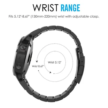 UEBN 20 mm 22 mm metalowy pasek ze stali nierdzewnej dla Samsung Watch Active Gear S3 S2 Classic bands dla huami Amazfit Bip GTR watchband