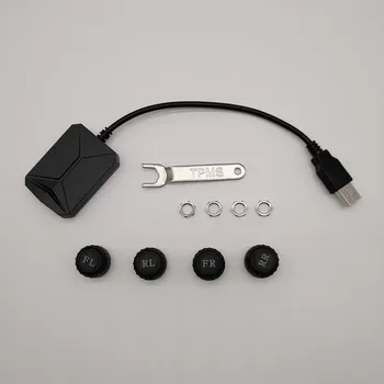 USB Car Tire Pressure System TPMS for Android Car DVD Radio wyświetla temperaturę i ciśnienie z wysoką precyzją