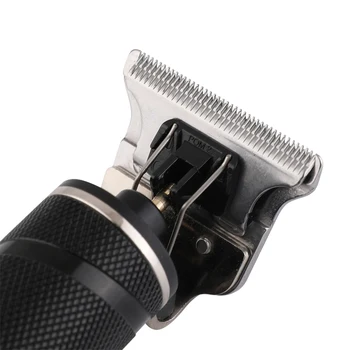 USB akumulator profesjonalna męska maszynka do strzyżenia włosów trymer fryzura maszyna fryzjer brzytwa wielofunkcyjny trymer do włosów Zestaw pędzli