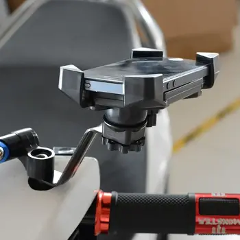 Uniwersalny motocykl 360° lusterko wsteczne uchwyt uchwyt do telefonu GPS nowy X6HA