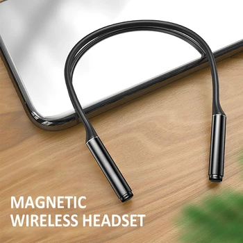 V5.1 nowe magnetyczne, słuchawki Bluetooth, słuchawki wodoodporne słuchawki douszne szyi zawieszone słuchawki
