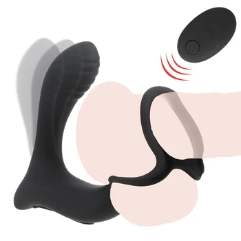 VATINE męski masaż prostaty wibrator korek analny stymulator prostaty korek analny opóźnienie wytrysku Sex zabawki dla mężczyzn