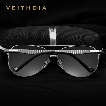 VEITHDIA Fashion Unisex Aluminum Men Sun Glasses Mirror Polarized Male Eyewear okulary dla Wommen Men oculos de sol 3850