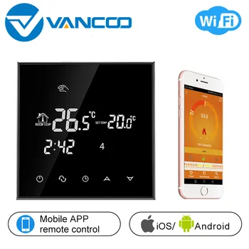 Vancoo Wifi Smart Thermostat 220V Electric Heating Temperature Controller regulator temperatury ogrzewania praca z Alexa/ Google Home