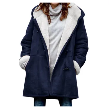 Womens jacket veste femme Casual Loose Irregular Hem Linen Plus SizeTanic Coat kurtka puchowa damska 2020 zima
